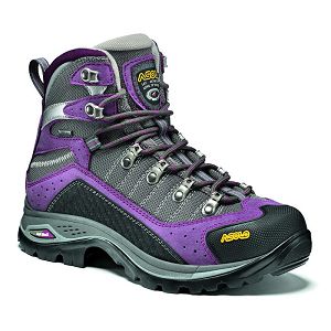 Asolo Drifter Evo Gv Womens Hiking Boots Online Sale Grey/Purple/Black (Ca-4580761)